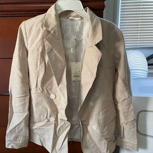 Beige A New Day Brand Blazer size 4! Never worn
